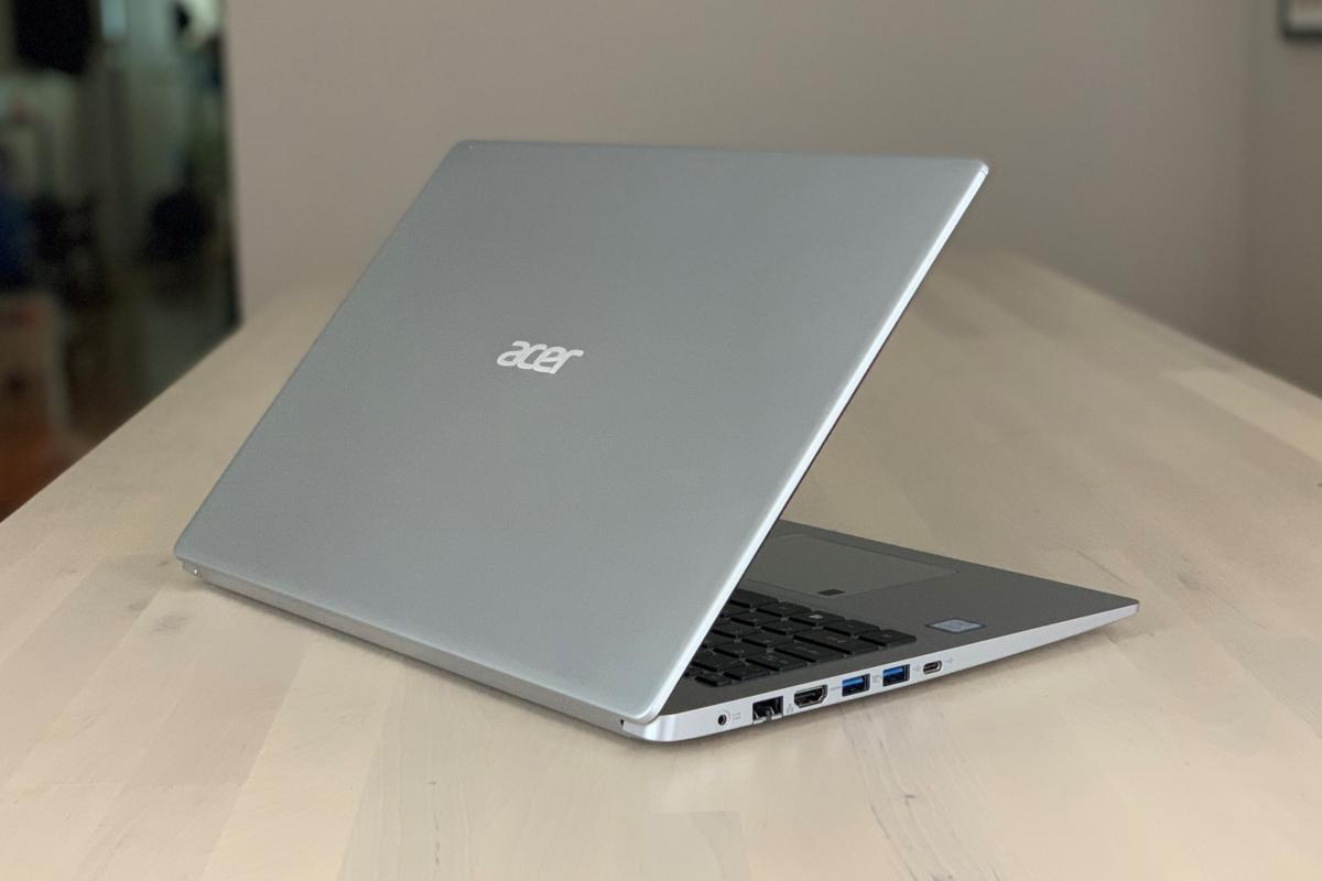 Acer Aspire 5 A515 54 51dj Review Slim And Inexpensive But Middling Quad Core Performance Pcworld