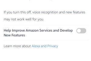 amazon alexa voice recordings