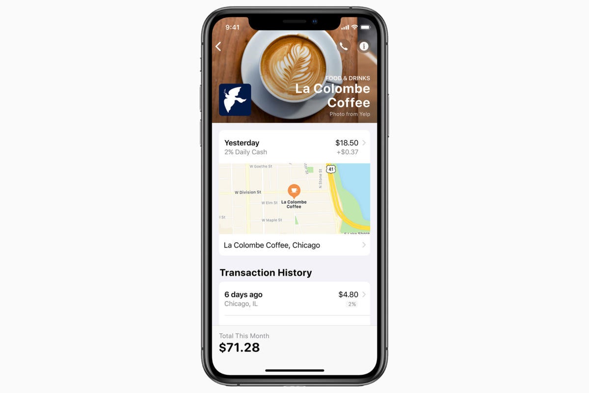 apple card iphonexs la colombe coffee 032519