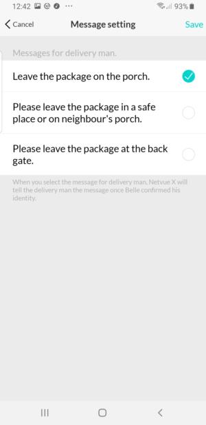 Netvue Belle phrases