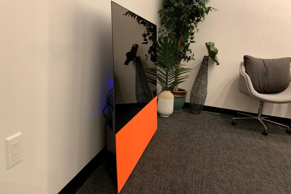 canvas speaker side