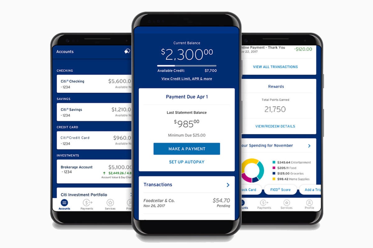 citi spend summary