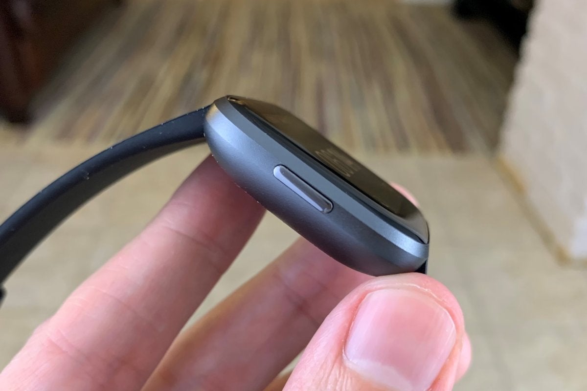 fitbit versa 2 button