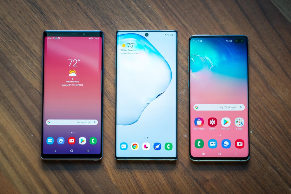 galaxy note 10 compare