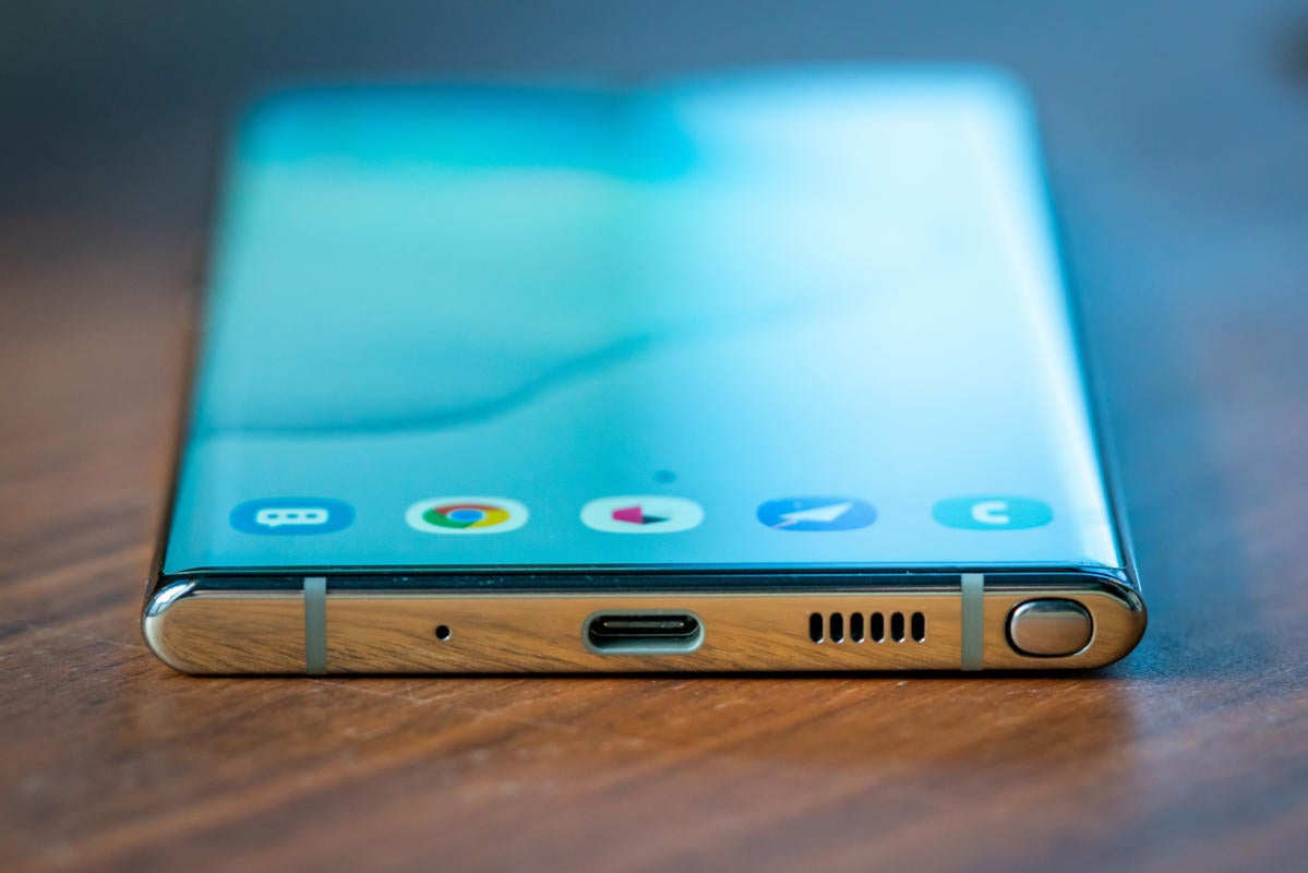 galaxy note 10 ports