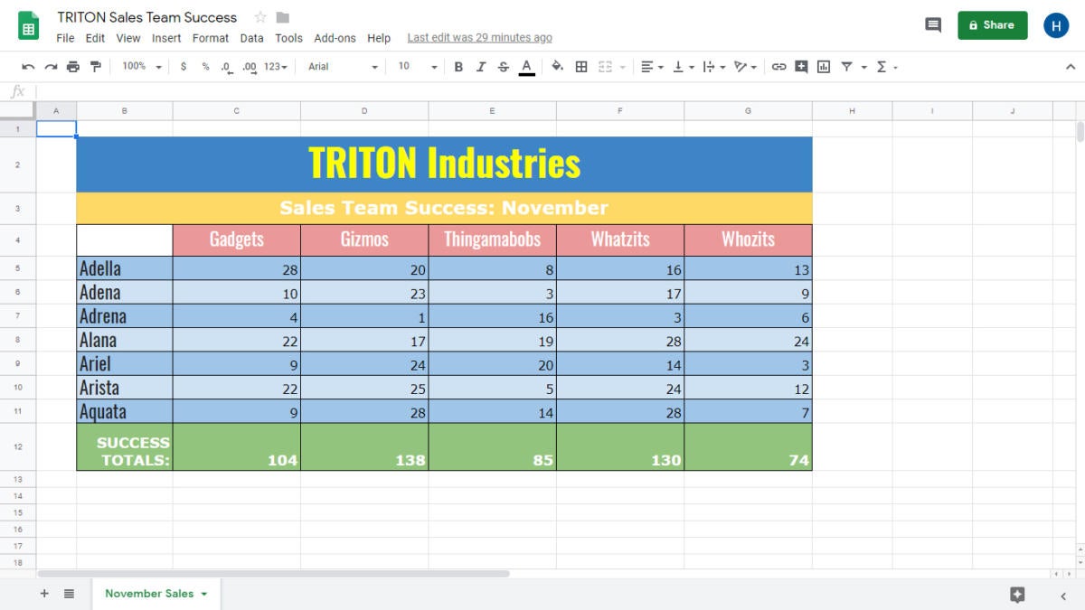 google sheets 06 sheets interface