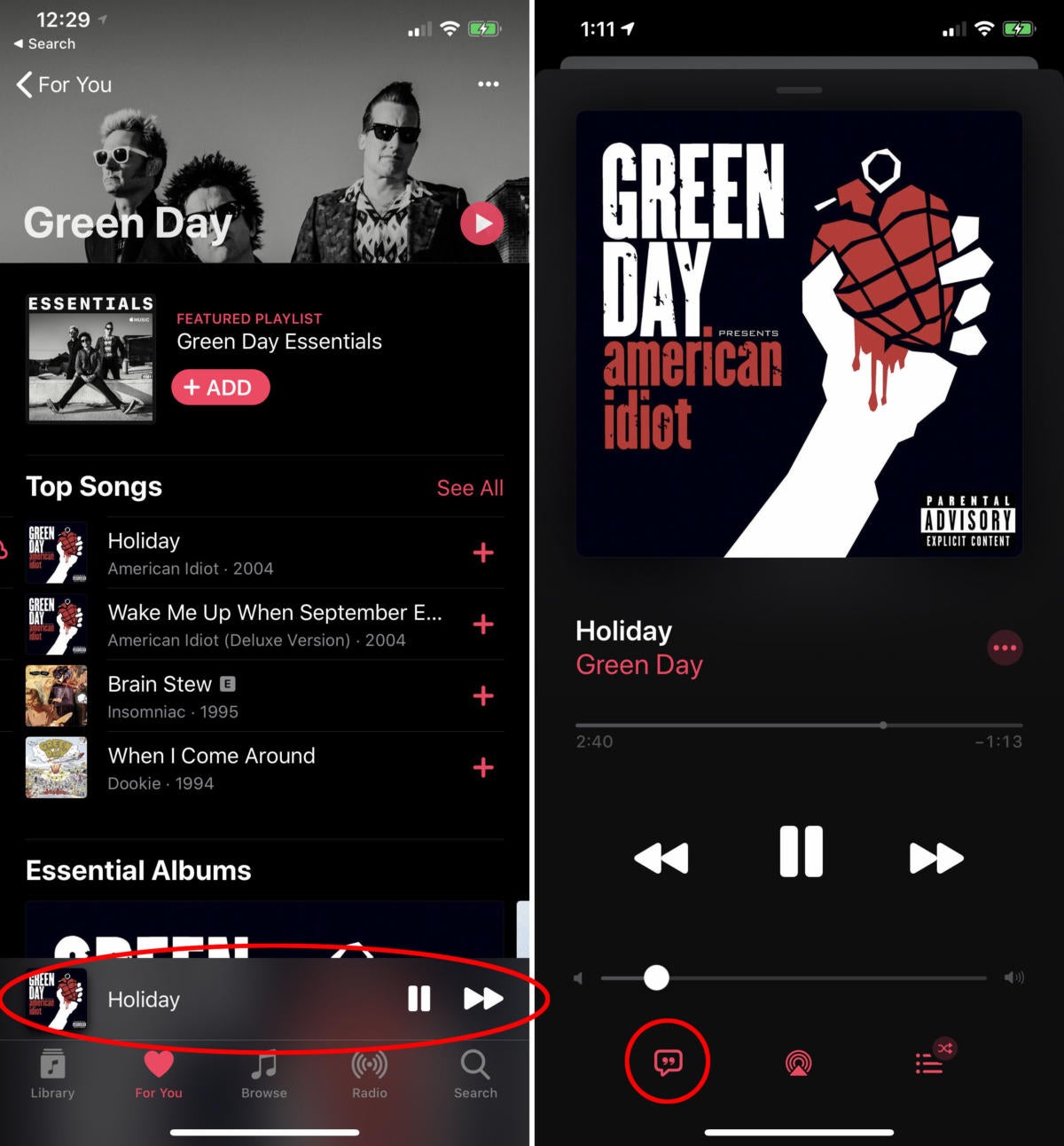 How To Use Synchronized Lyrics In Apple Music On Your Iphone Ipad Or Apple Tv Macworld