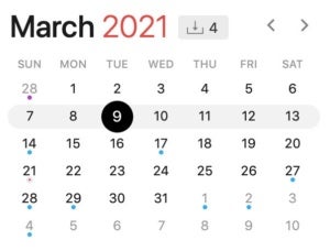 march 9 2021