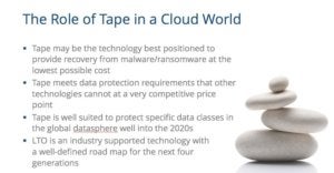 role of tape 2
