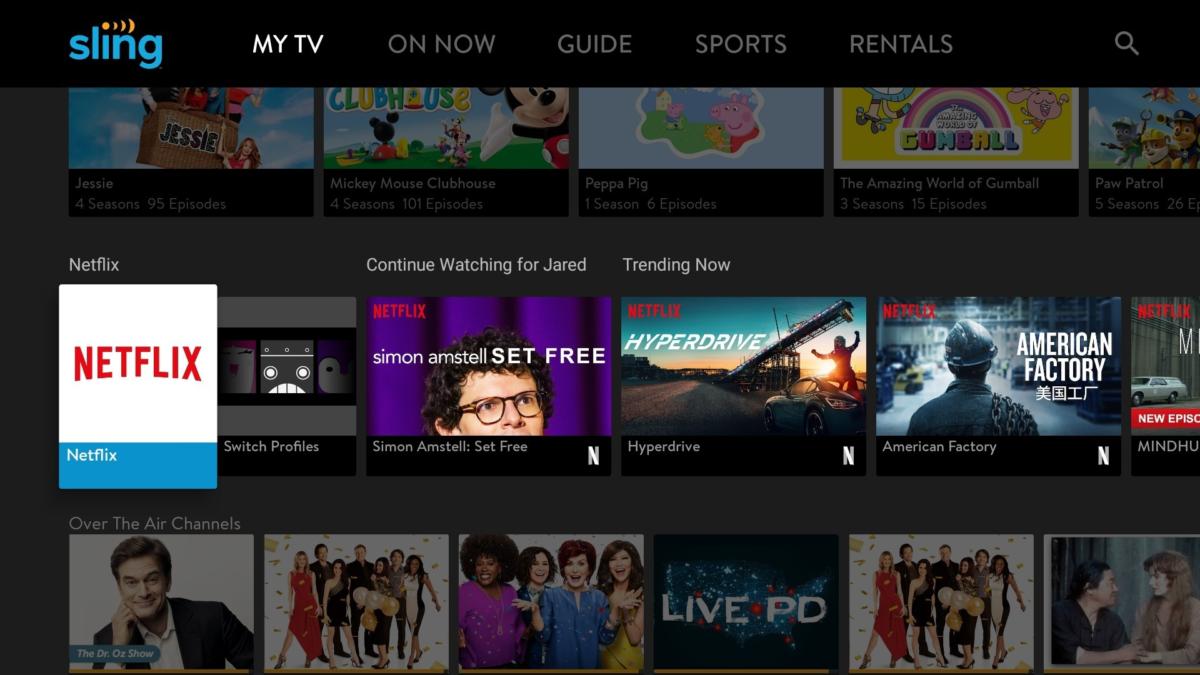 slingairtnetflix
