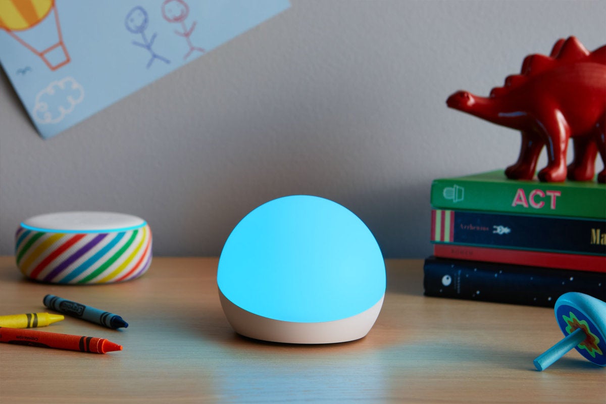 amazon echo glow desk