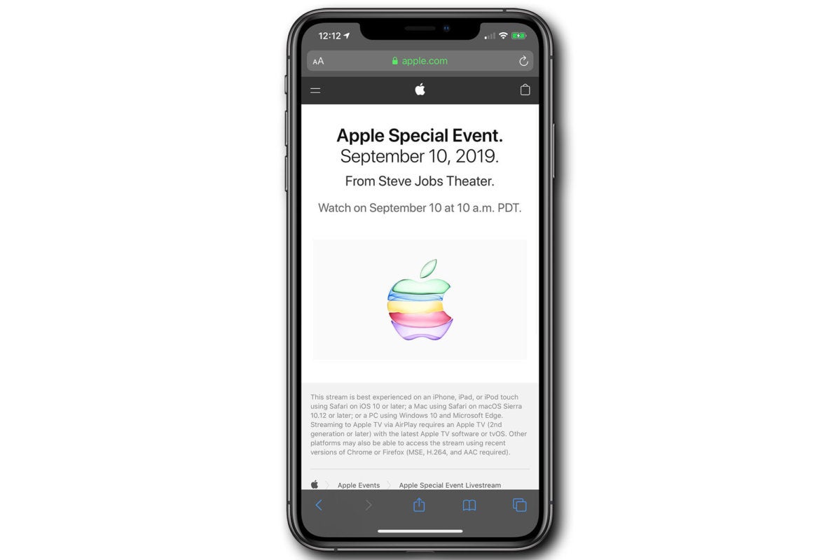 apple events iphone