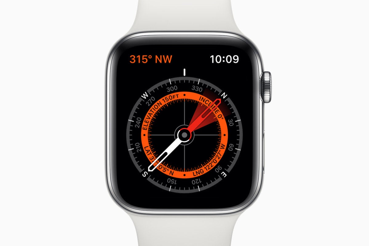 apple watch series 5 compass