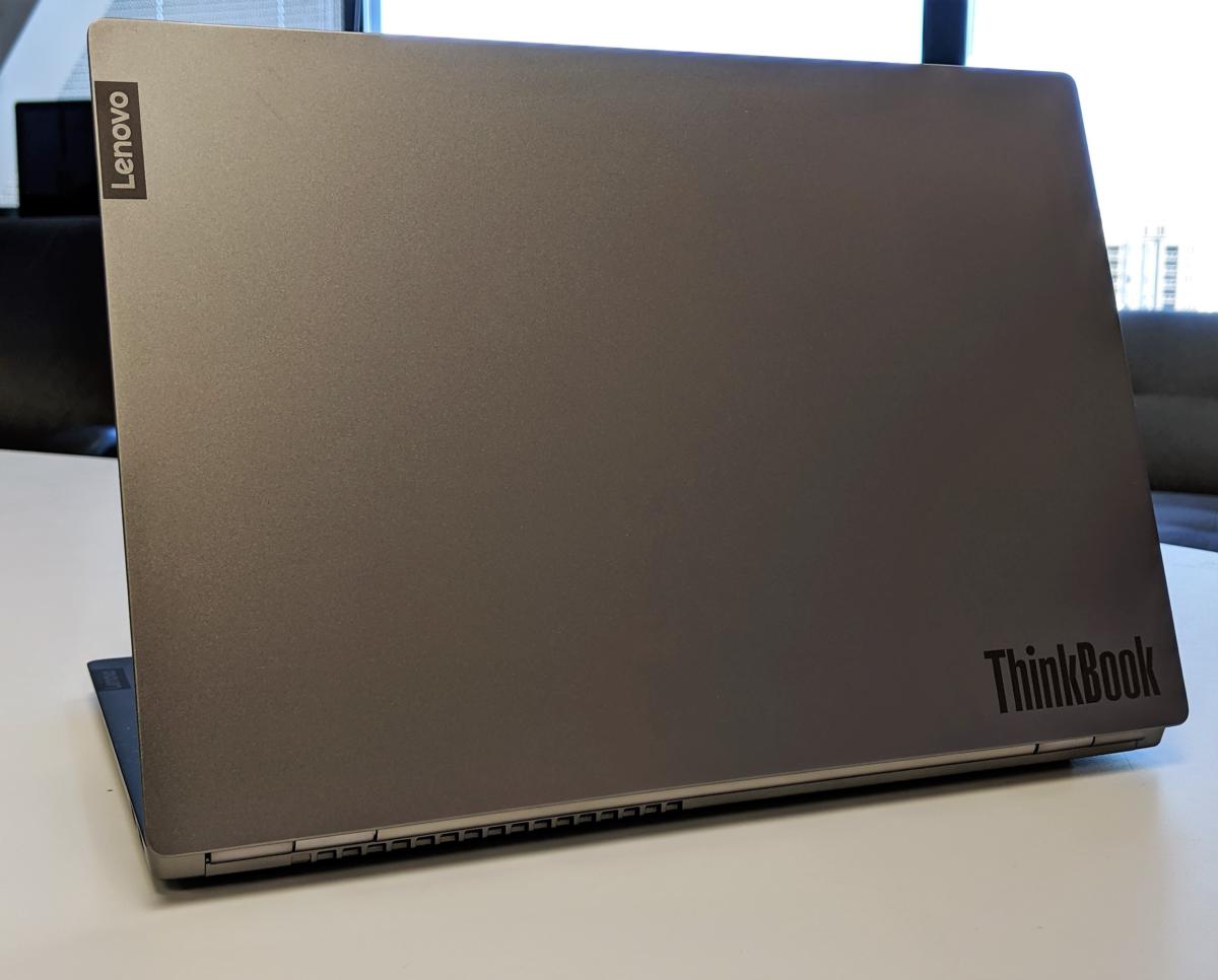 Lenovo ThinkBook 13s back