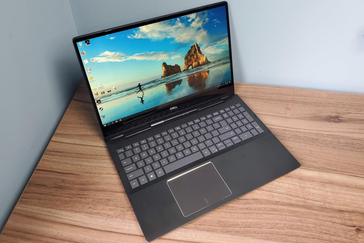 Dell Inspiron 15 7000 Black Edition 2 In 1 7590 Review This 4k Laptop S Graphics Can T Keep Up Pcworld