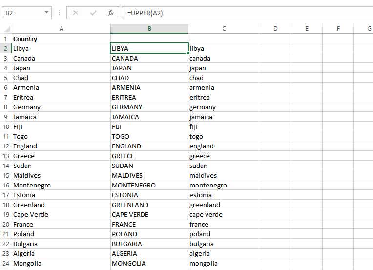 excel data clean 6 upperlower