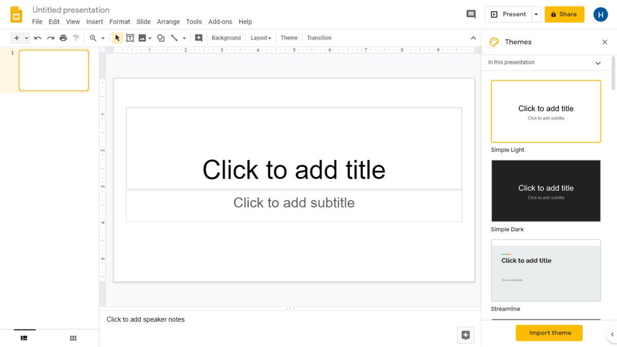 google slides 07 new presentation