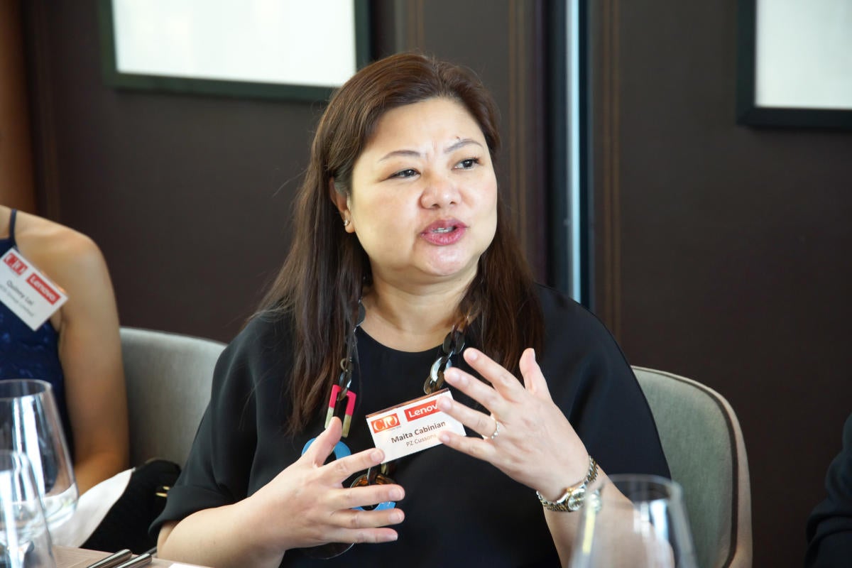 Maita Cabinian, Regional IT Director of PZ Cussons