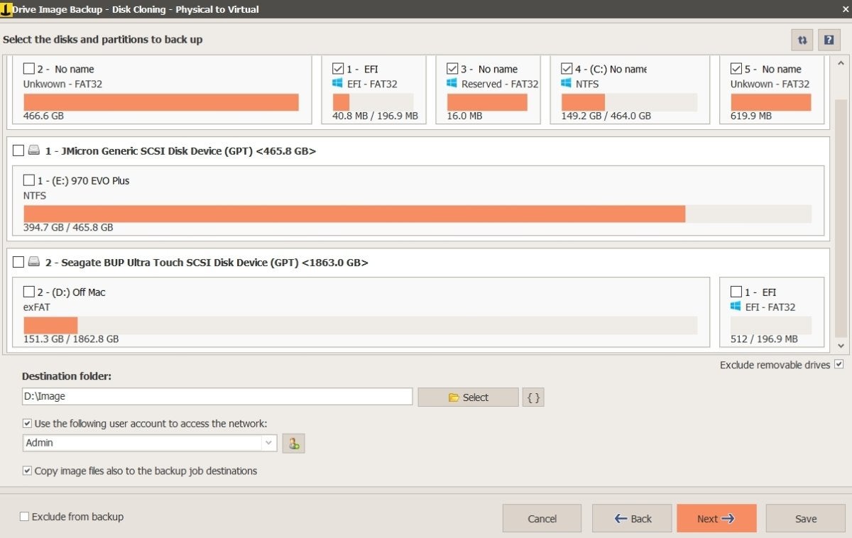 iperius backup ext4