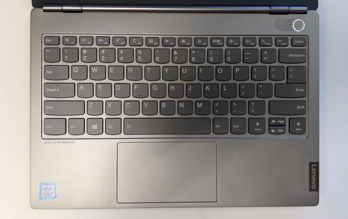 Lenovo ThinkBook 13s keyboard