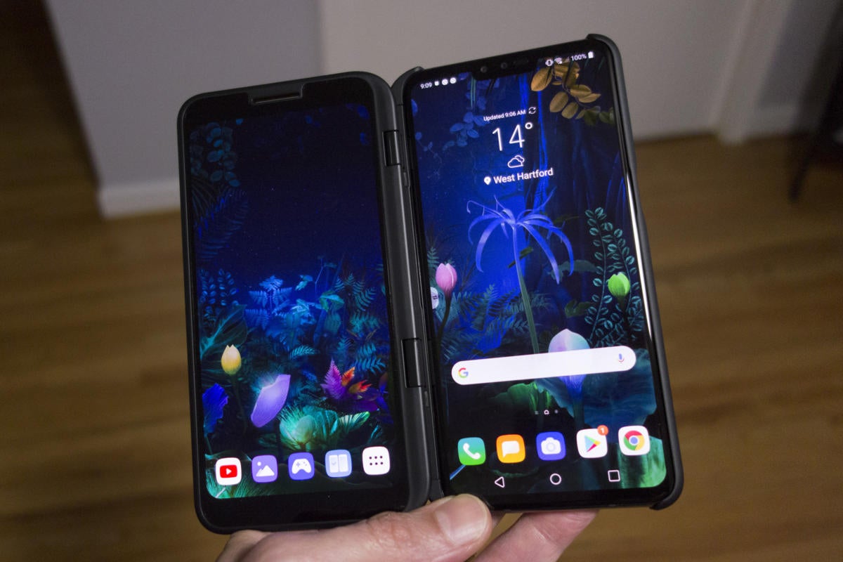 lg v50 dual screen