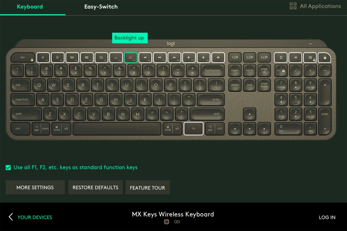 MX Keys клавиатура easy Switch