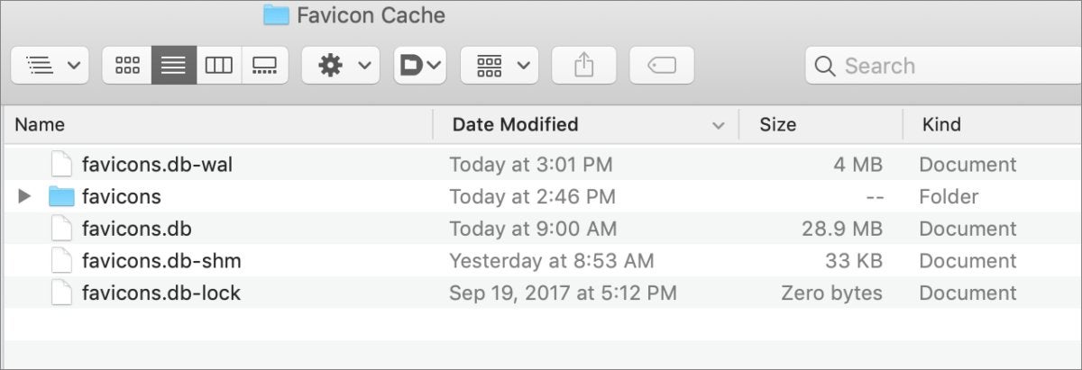 mac911 favicon safari folder contents