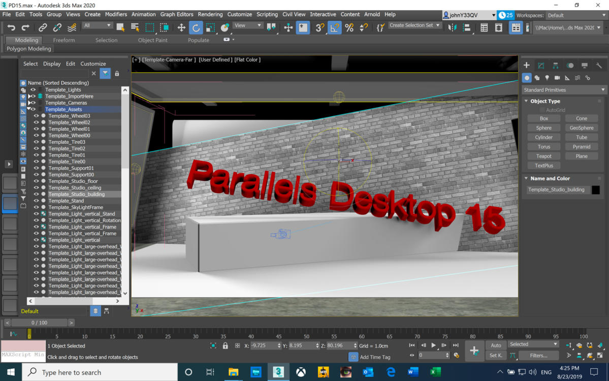 parallels desktop 15 autodesk 3ds max text at angle
