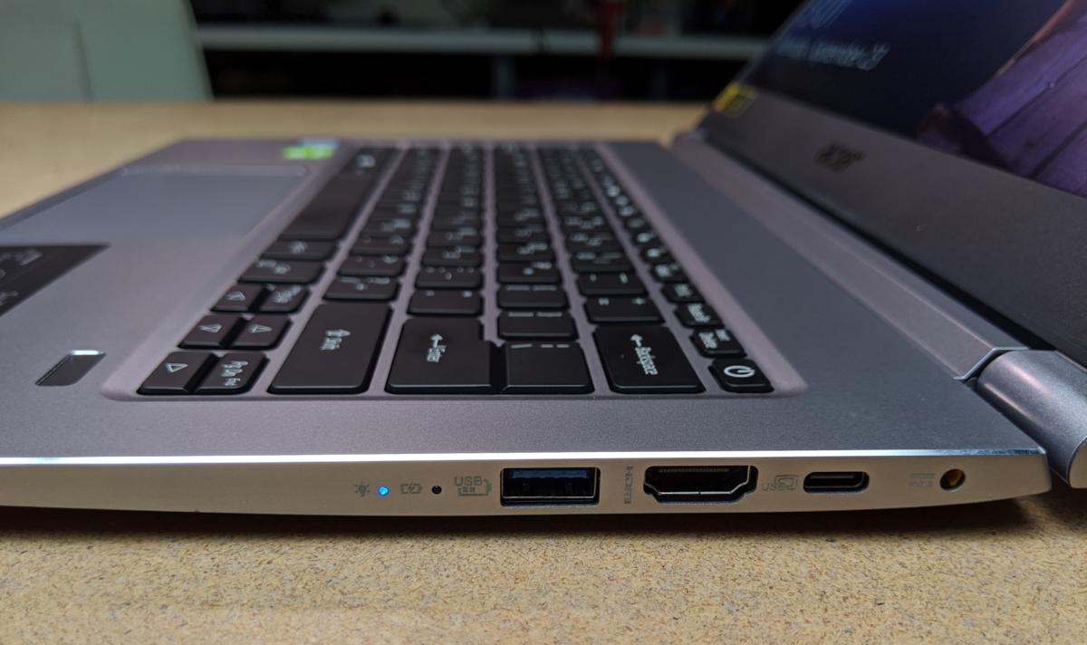Acer Swift 3 2019 right side