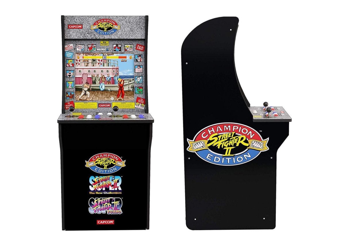 Create Your Own Arcade Room This 3 In 1 Street Fighter Unit Is