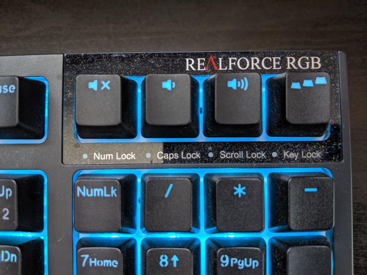 Topre Realforce RGB