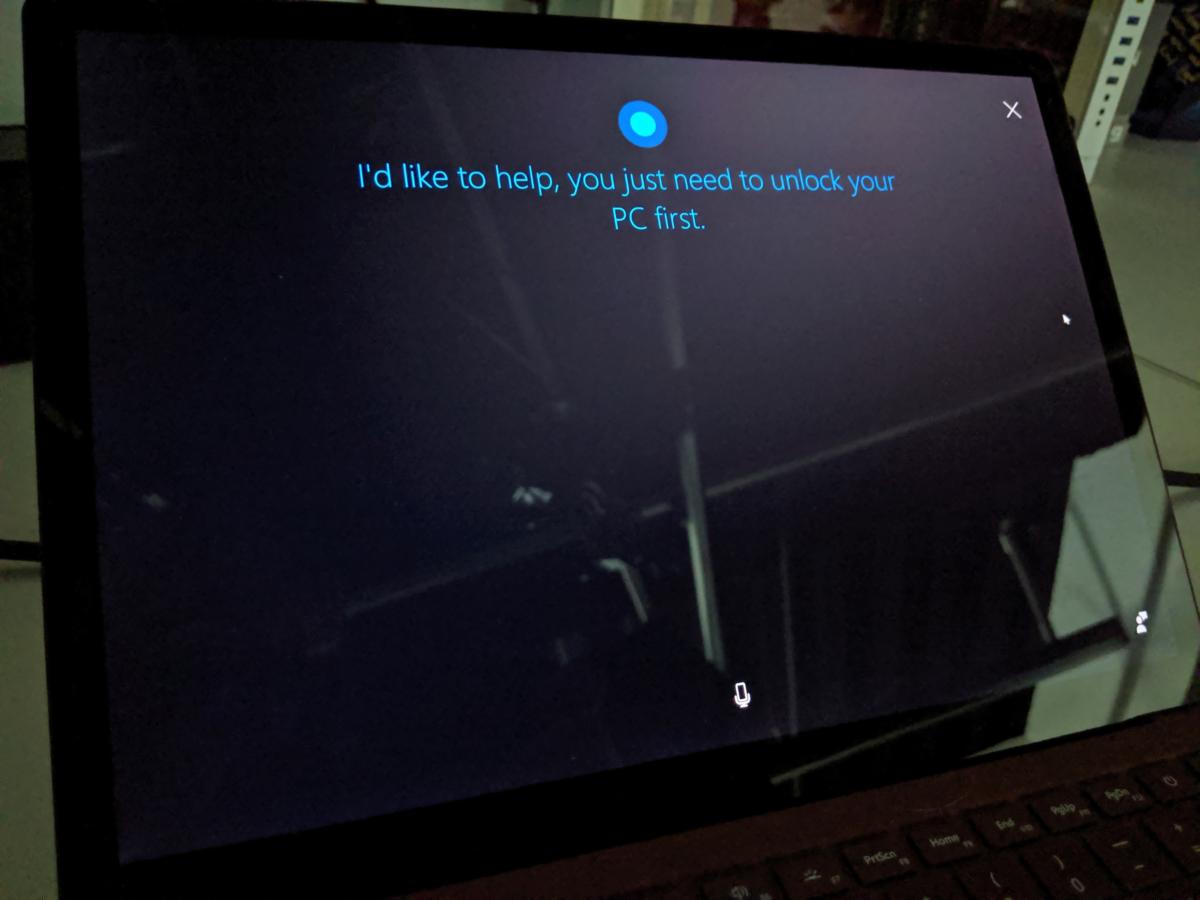 windows 10 19h2 lock screen glitch