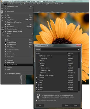 01 reassign gimp shortcut keys to match photoshop