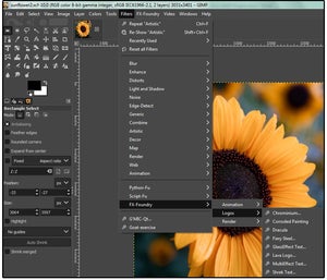 02 plug insscripts are accessed through multiple gimp menus