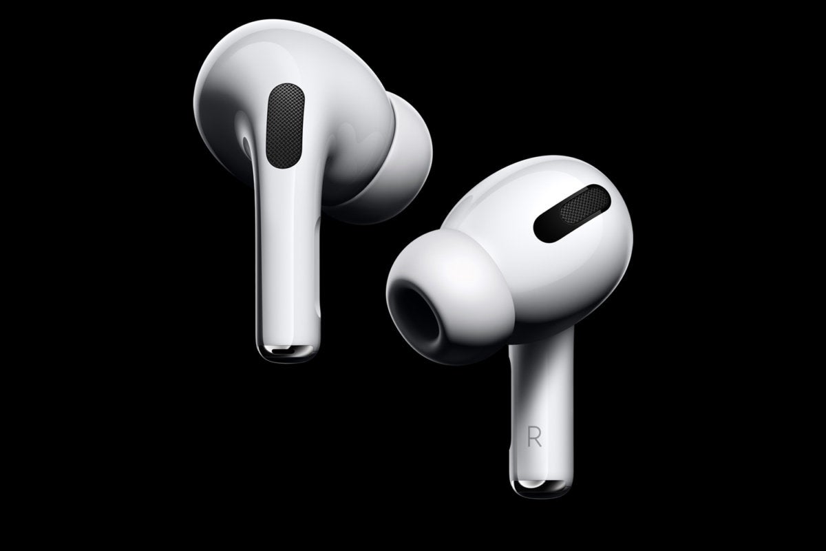 airpods pro 2019 black background