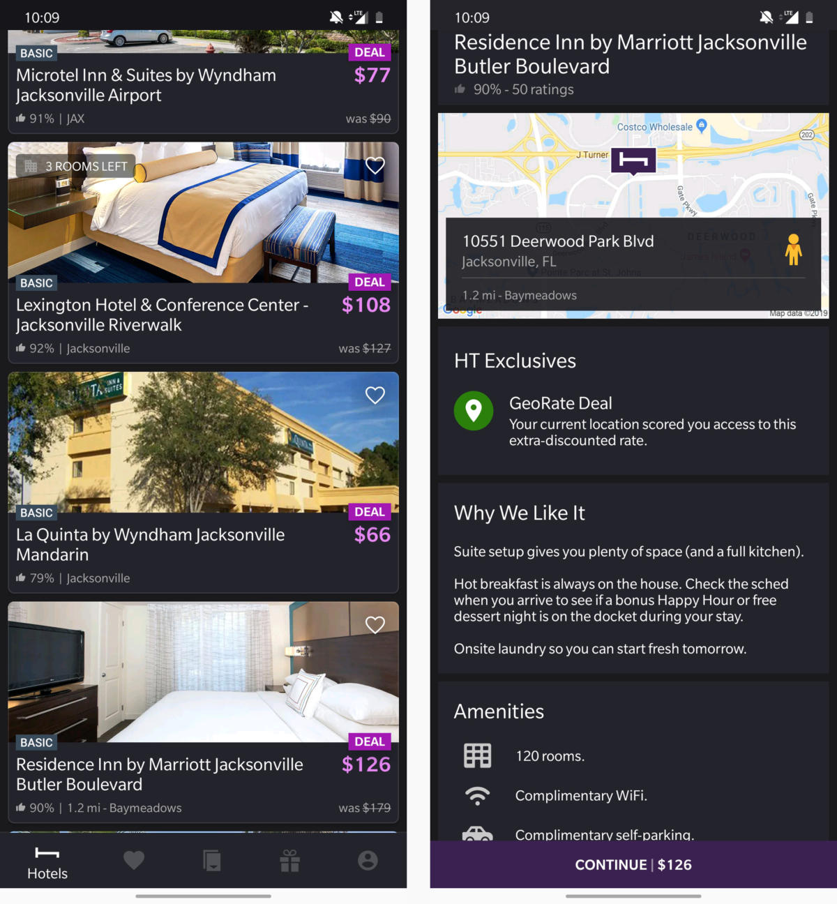 android travel apps hoteltonight