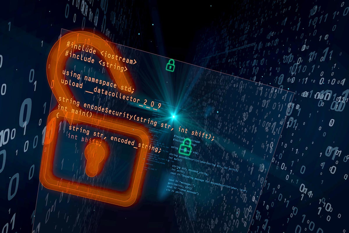 Data breach  >  open padlock allowing illicit streaming data collection