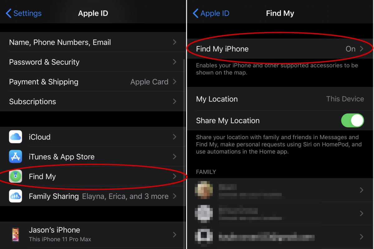 enable find my iphone without device