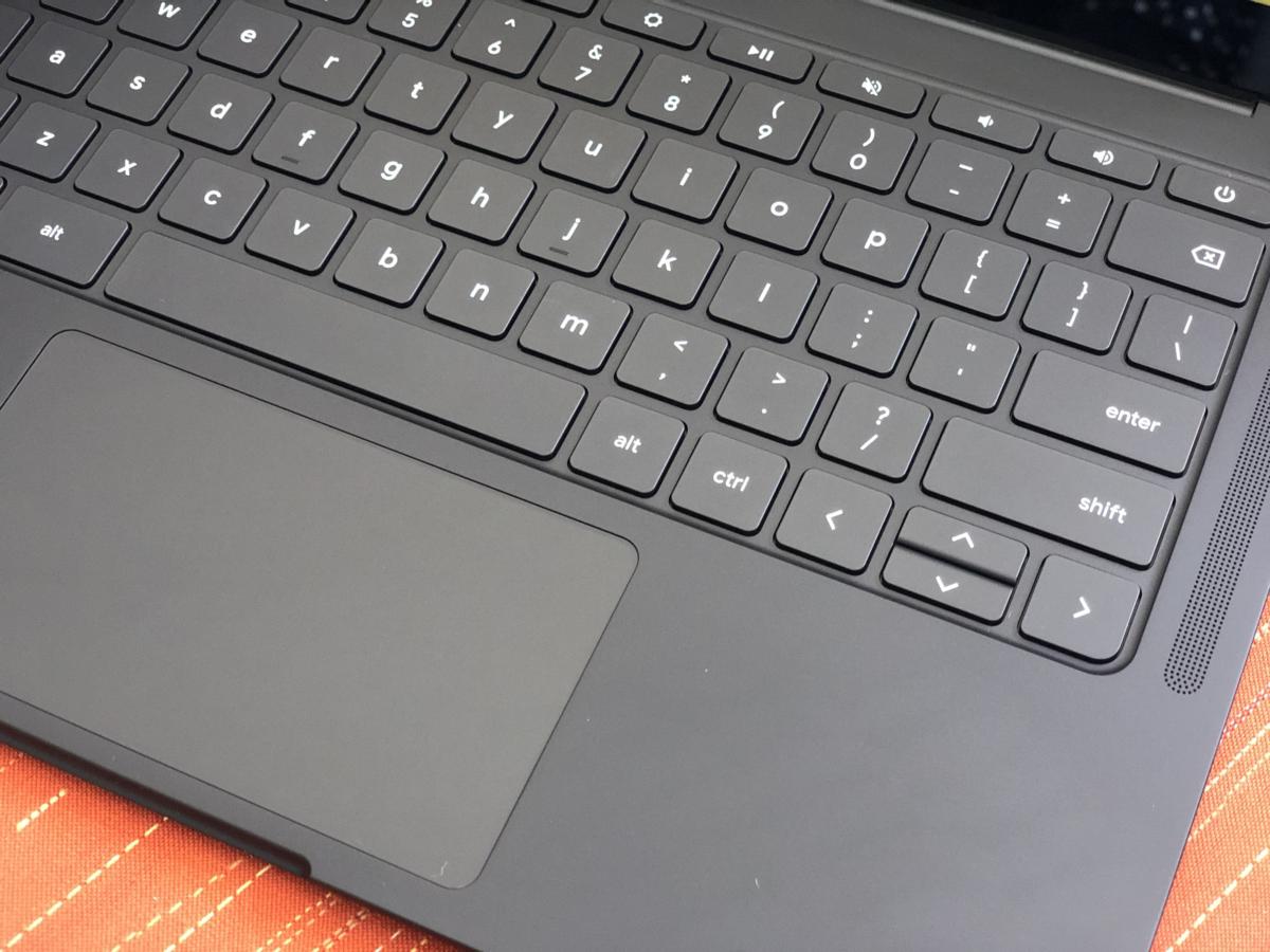 google pixelbook go 2019 keyboard hush keys detail