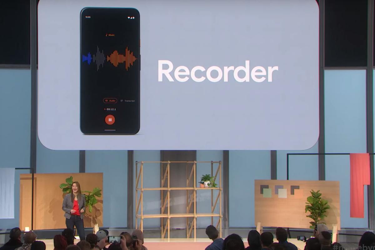 photo of Try out the Google Pixel 4's Recorder transcription tech now, on your own phone image