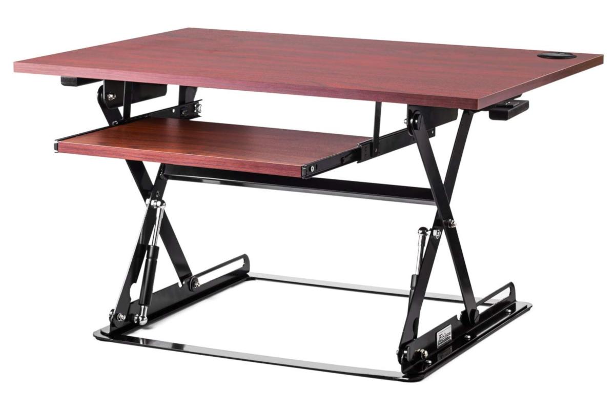 Get Healthy This Adjustable Preassembled Standing Desk Is Only