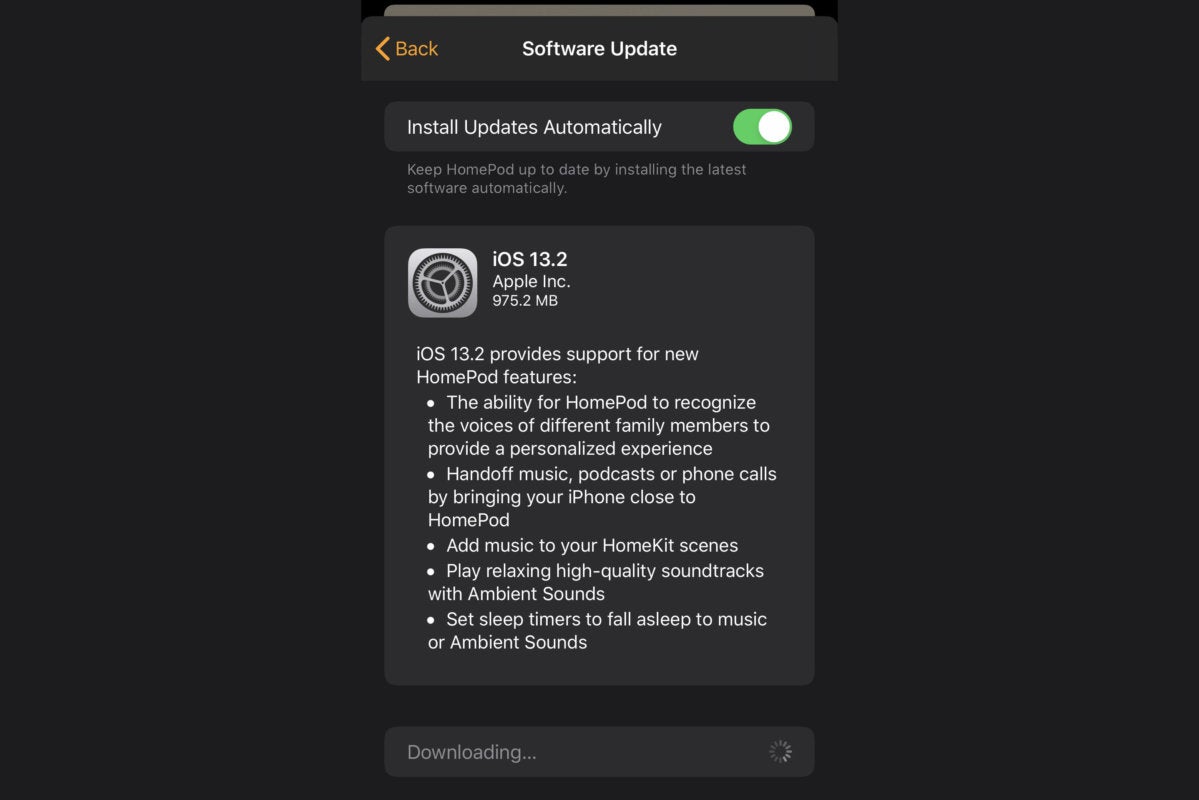 homepod update 13 2