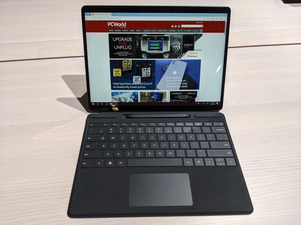 Microsoft Surface Pro X Vs 12 9 Inch Ipad Pro Which Big Screened Productivity Tablet Is Best Pcworld