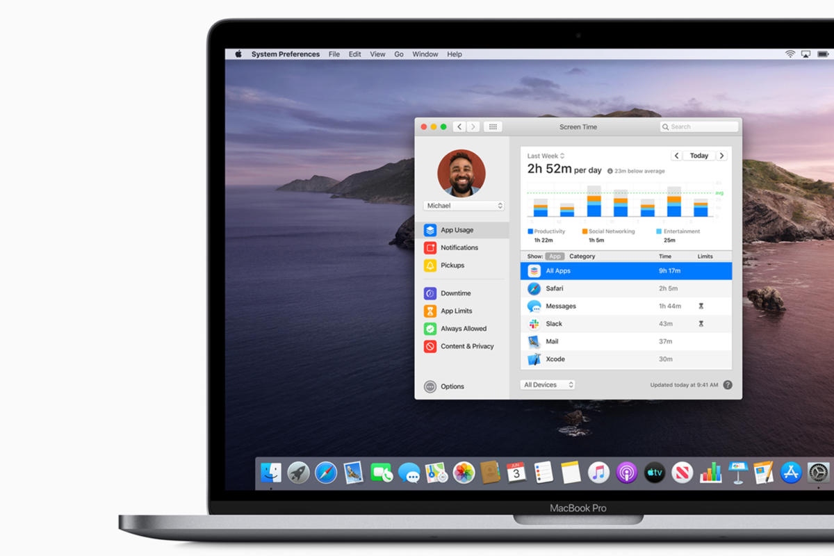 macoscatalina screen time