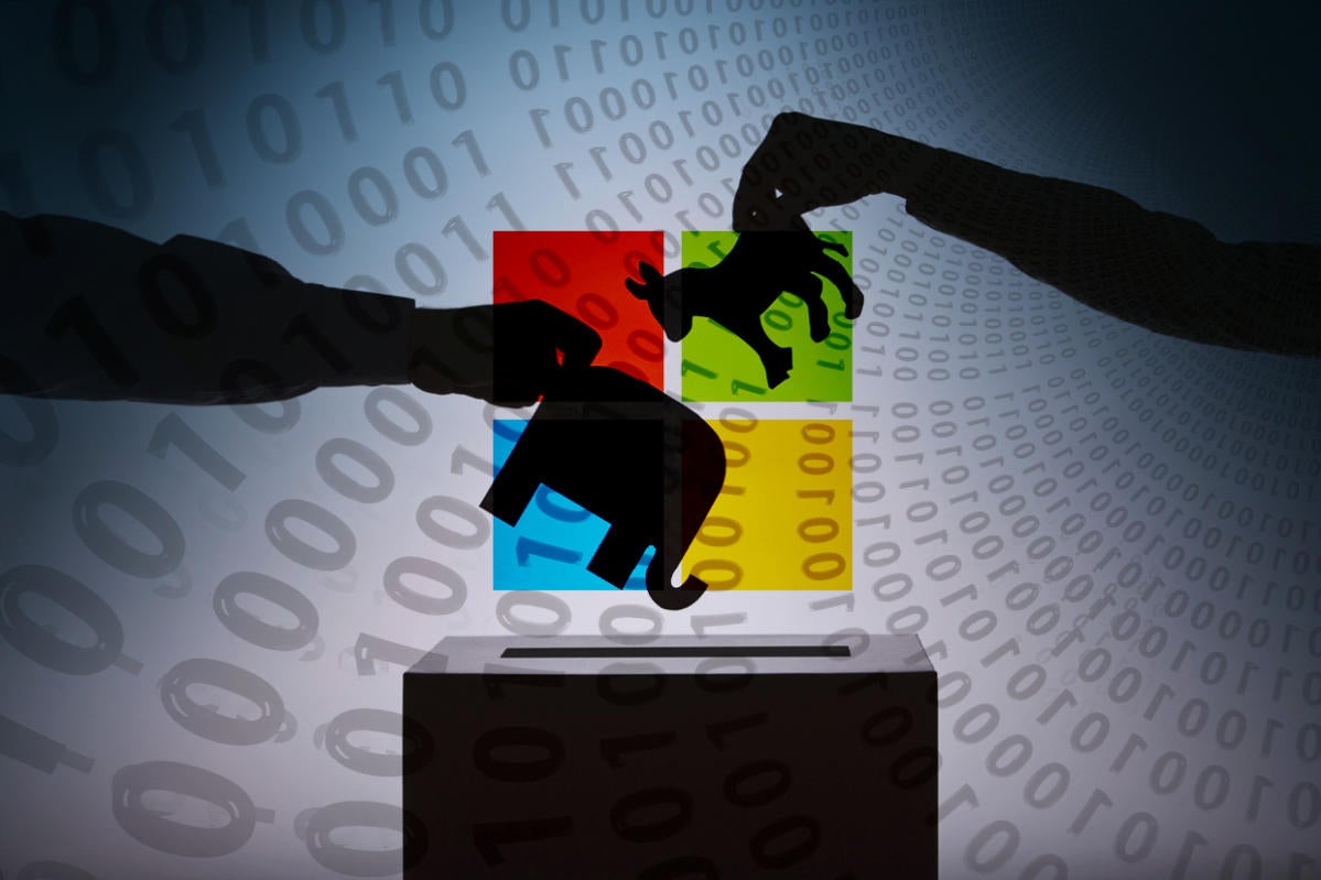 Microsoft-based election, campaign systems