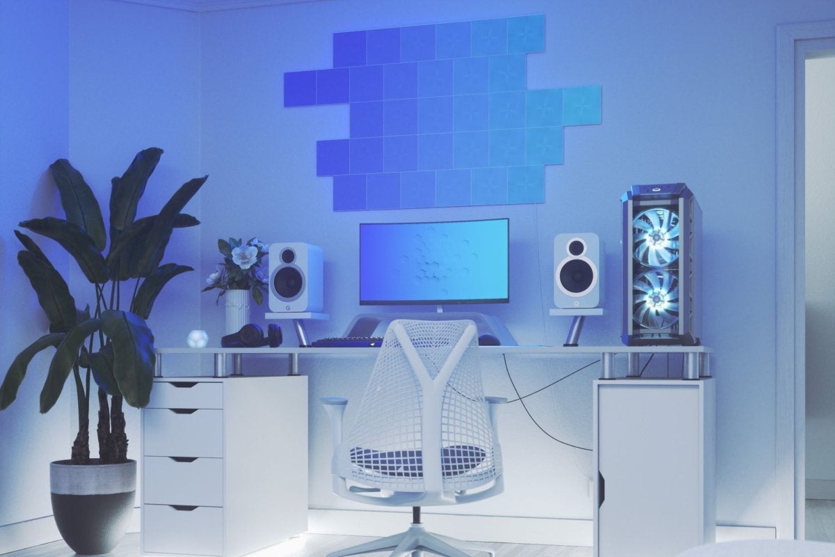 Nanoleaf Screen Mirror Feature Lets You Sync Your Canvas Light Squares With Your Pc Screen Techhive