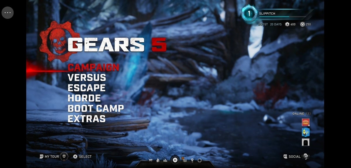 Project xCloud Gears 5 screenshot