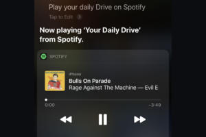 spotify siri