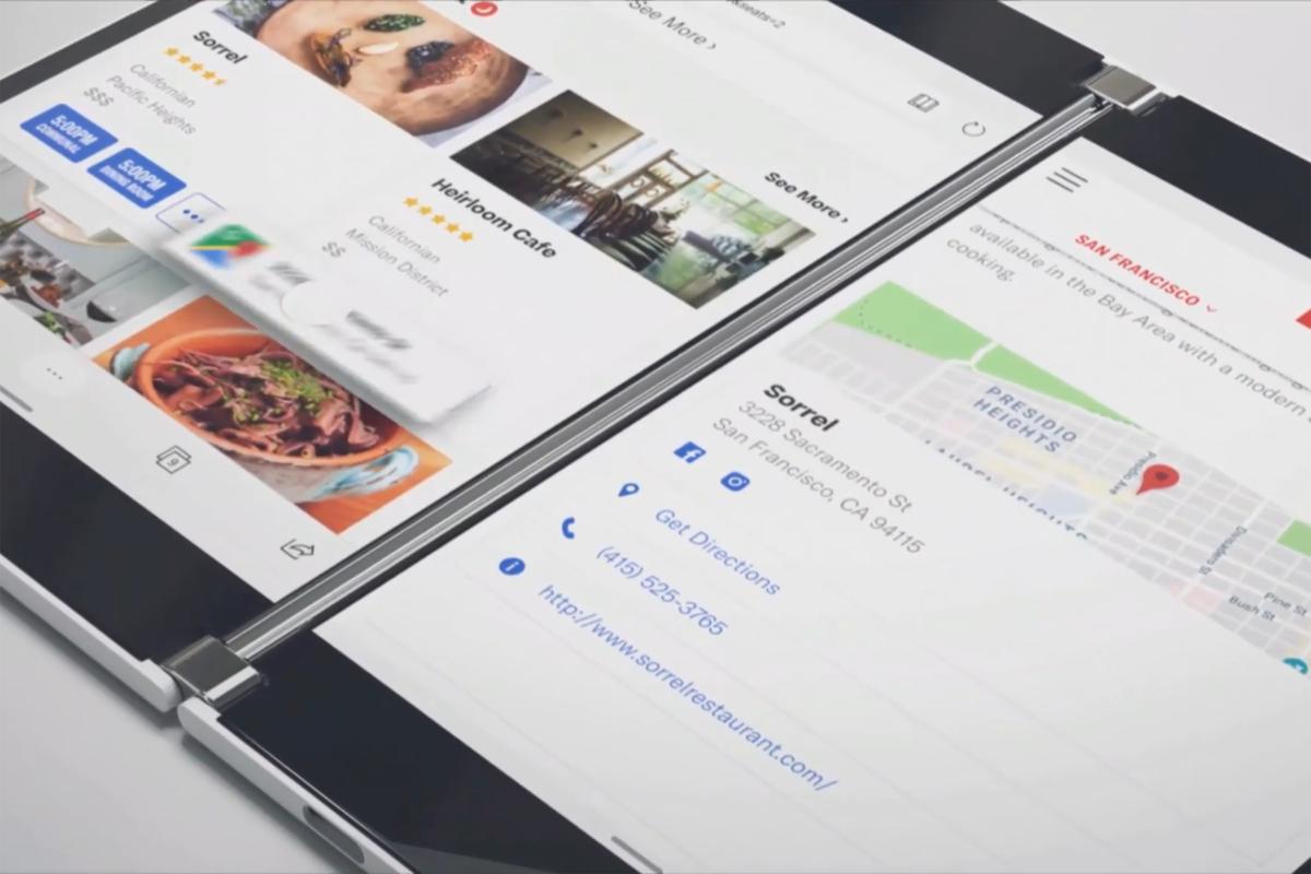 surface duo two apps