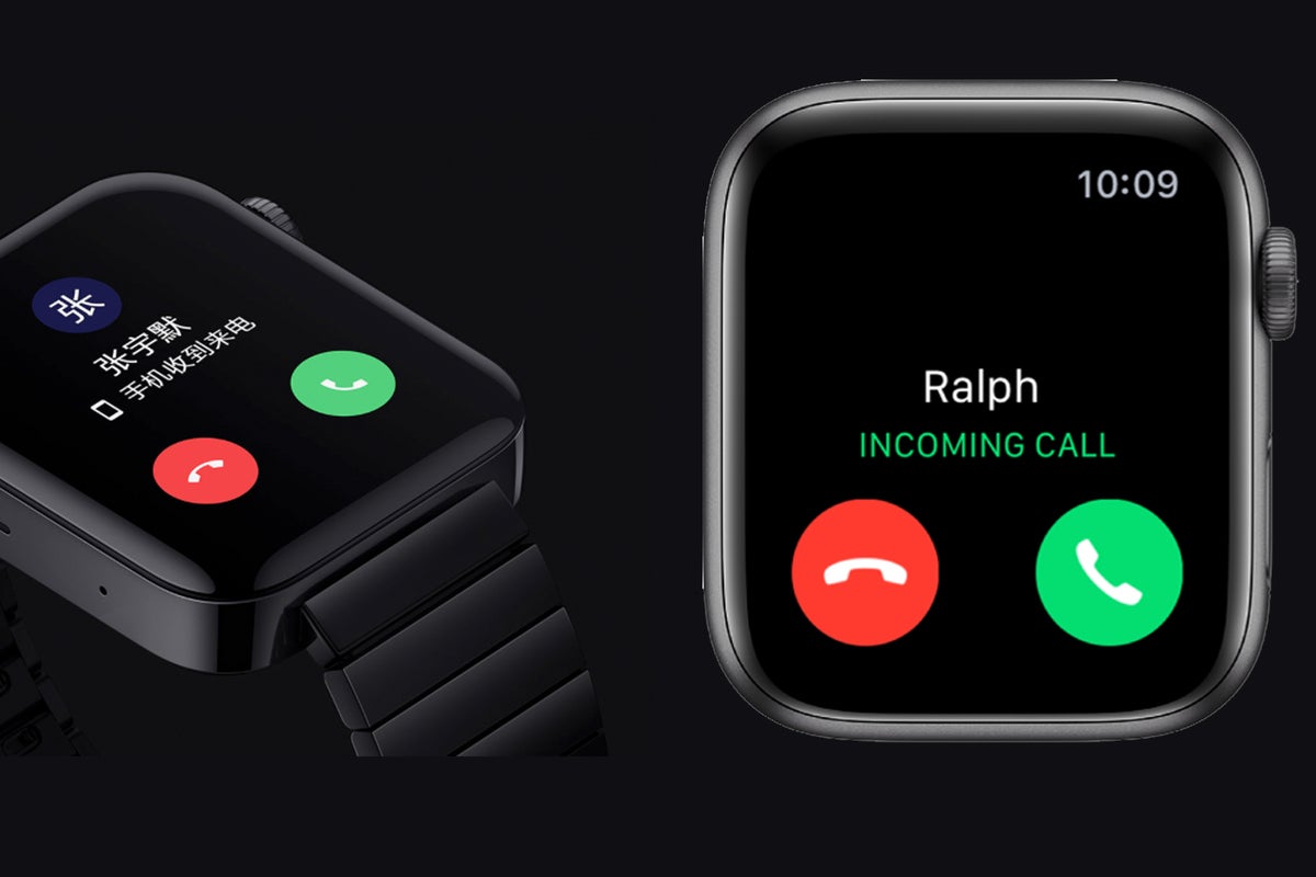 apple watch mi watch calls